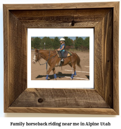 family horseback riding near me in Alpine, Utah